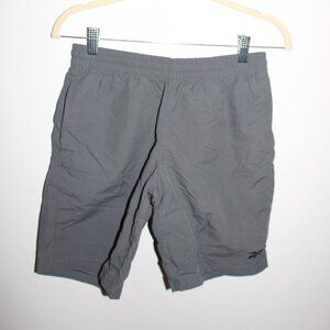 Reebok mens gray swim trunks XS